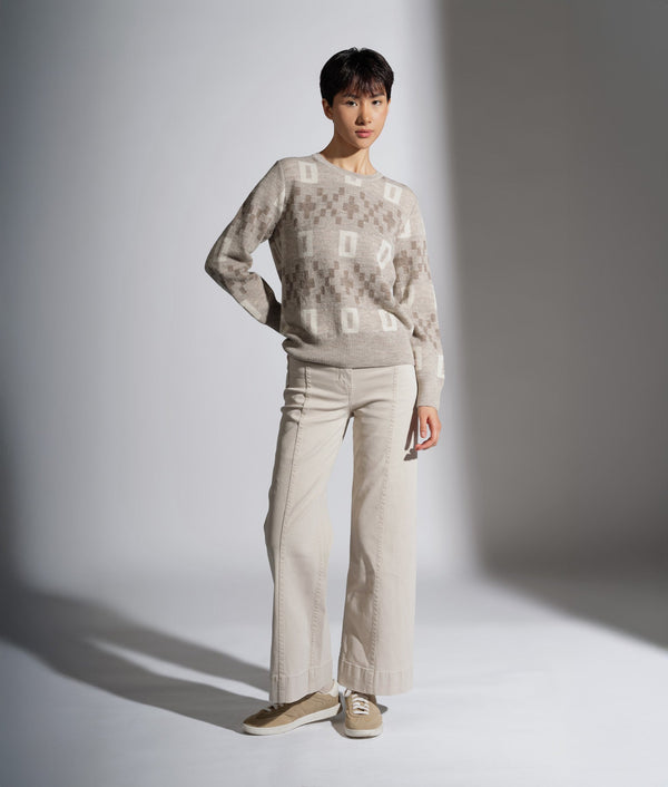 Chompa Jacquard Cruces