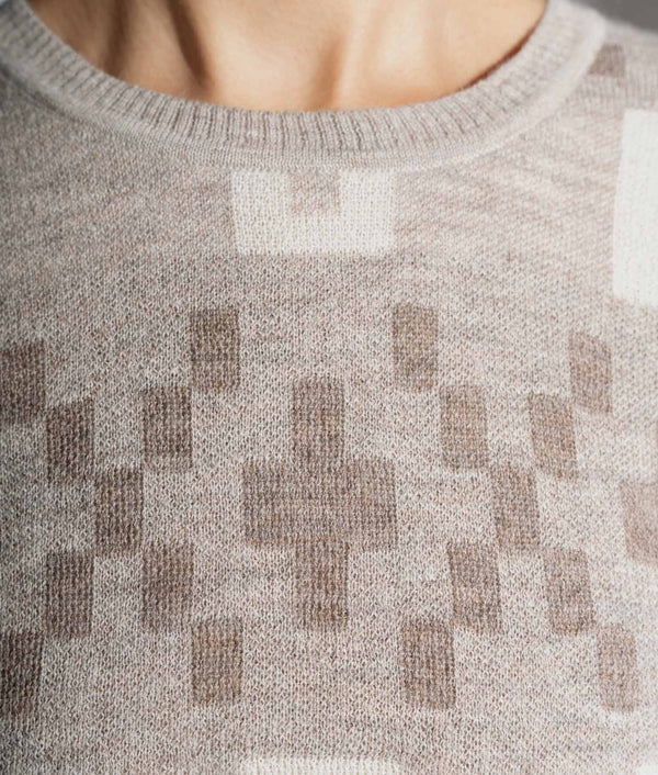 Chompa Jacquard Cruces