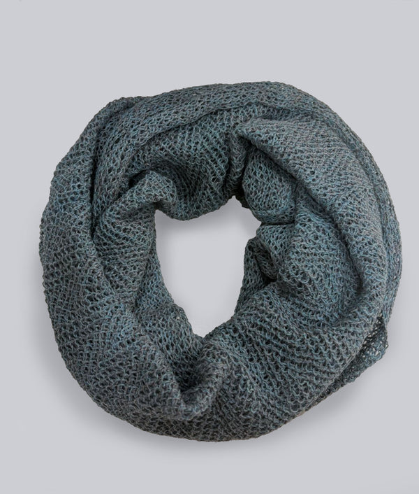 Turquesa Melange Infinity Scarf