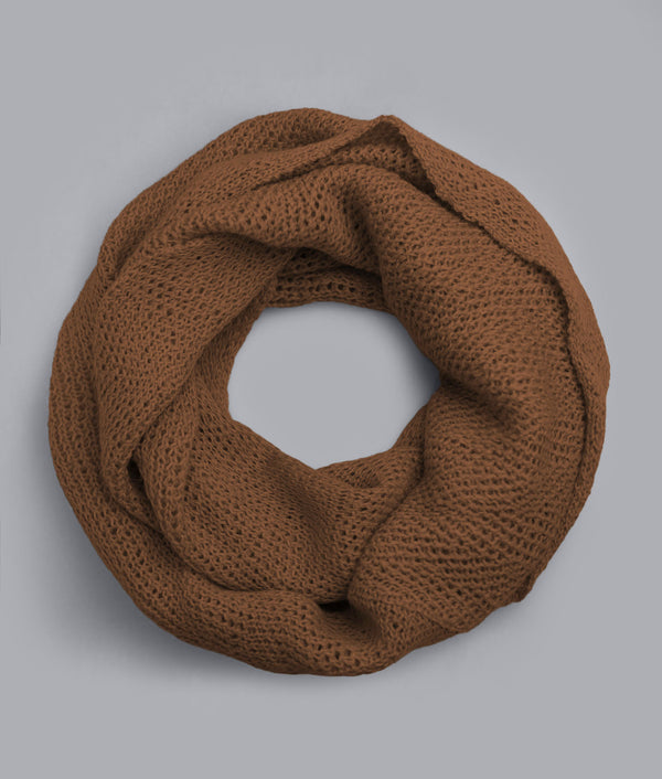 Chocolate Infinity Scarf