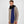 Double Face Scarf - Negro & azul