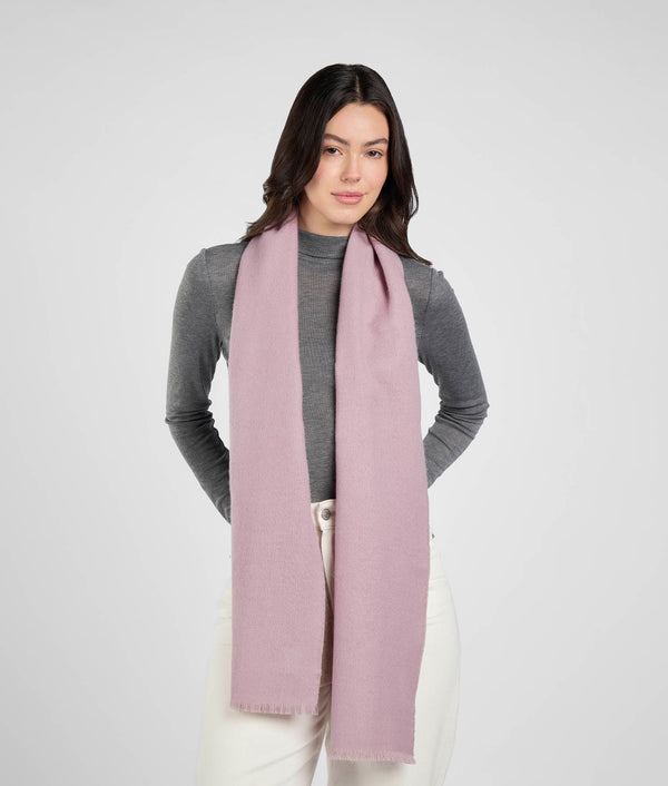 Double Face Scarf - Rosa lavanda