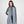 Little Espigas Motif Scarf  - Azul celestial
