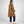 Abrigo Nom Reversible - Marron Ambar Y Tierra Oscura