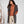 Abrigo Pull Over Reversible - Marrón Sellado Y Estaño