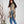 Poncho A Rayas Rib Reversible - Glaciar Gris Y Humus