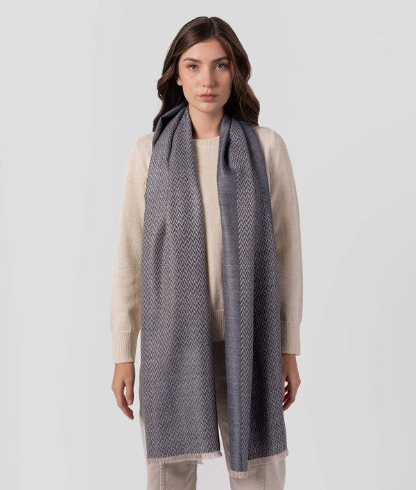Chalina The Herd Doble Cara - Gris Jaspeado Y Gris Claro