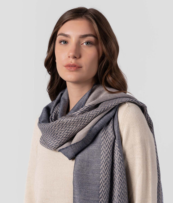 Chalina The Herd Doble Cara - Gris Jaspeado Y Gris Claro