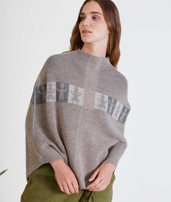 Poncho Juntos Reversible