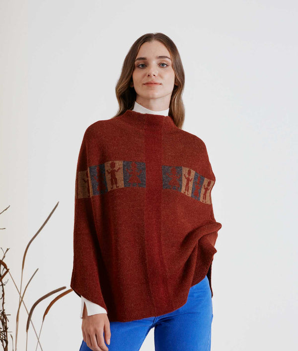 Poncho Juntos Reversible