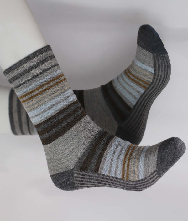 Medias Hombre Vinicunca Lines Long - Gris