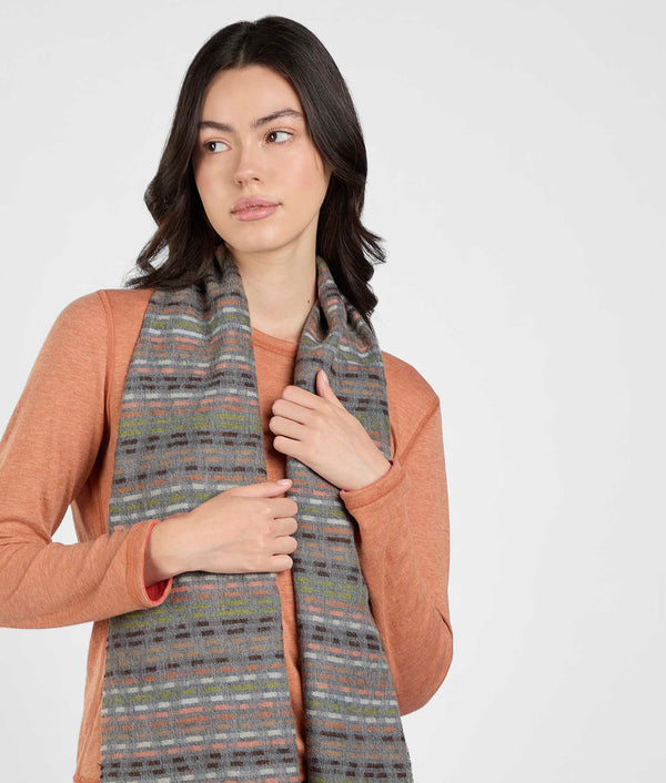 Gems scarf - Gris Plateado