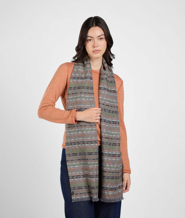 Gems scarf - Gris Plateado