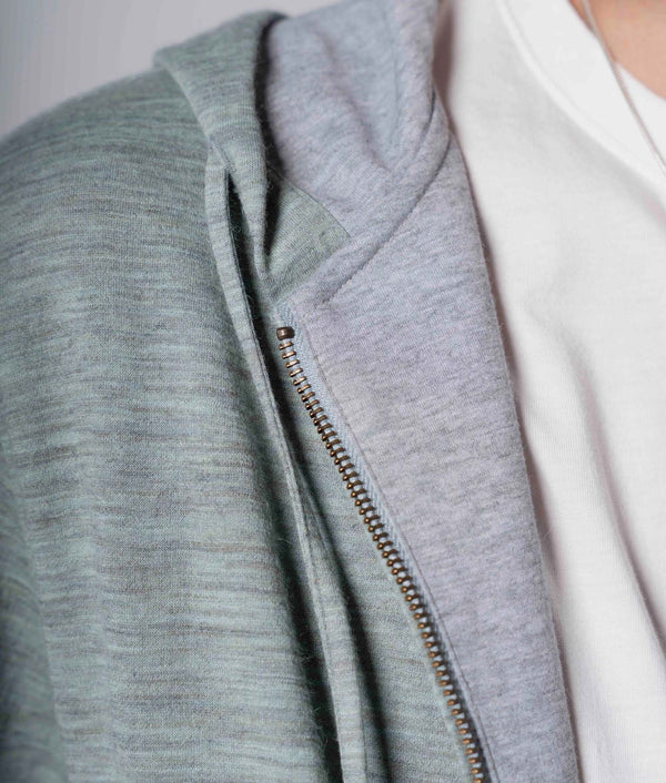 Cardigan Zip Doble Cara