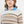 Chompa Yoke Jacquard Cuello O - Gris Humo Y Lobo Ártico
