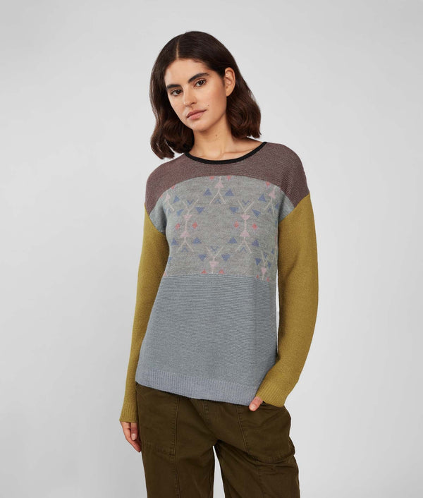 Lin & Jac O Neck Sweater