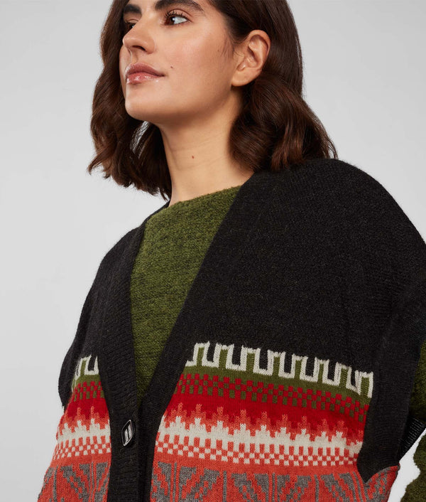 Chaleco Jacquard Paisaje