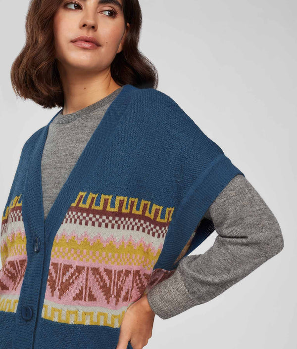 Chaleco Jacquard Paisaje