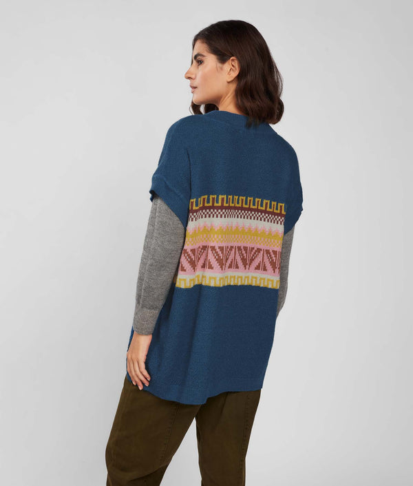 Chaleco Jacquard Paisaje