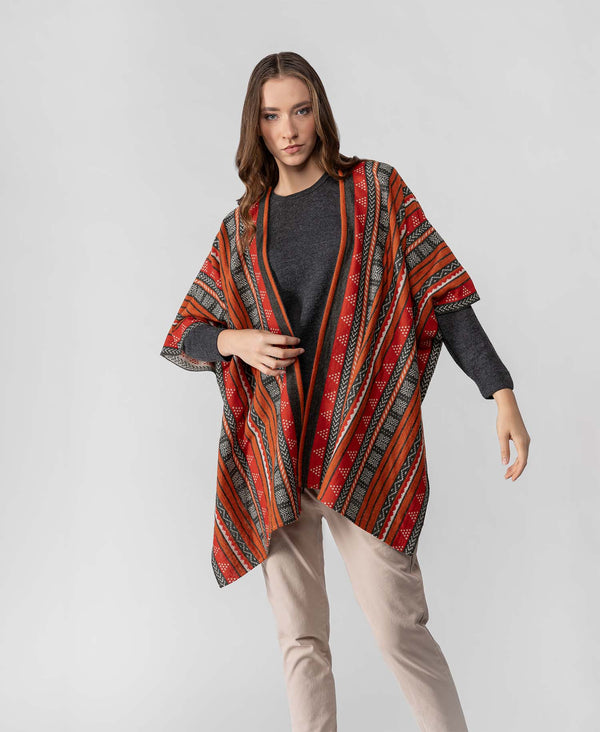 Poncho Festejo Reversible