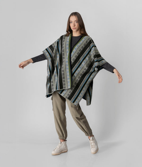 Poncho Festejo Reversible