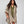 Poncho Festejo Reversible - Camello Y Oxford Tan