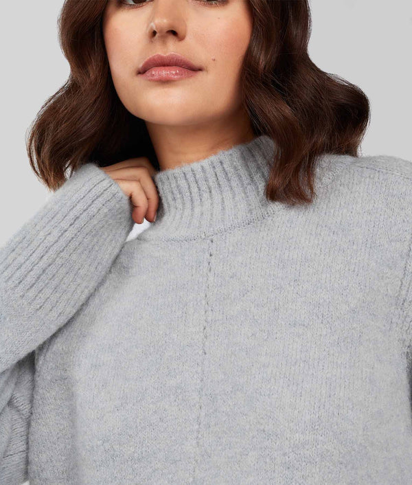 Jersey Turtle Neck Sweater