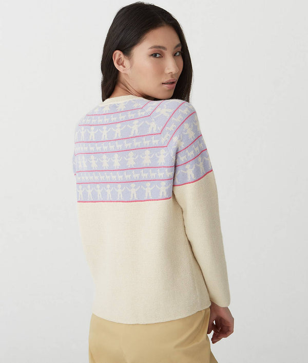 Chompa Jacquard Rising Crew Neck