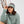 Jacquard Felted Eardrop Beanie