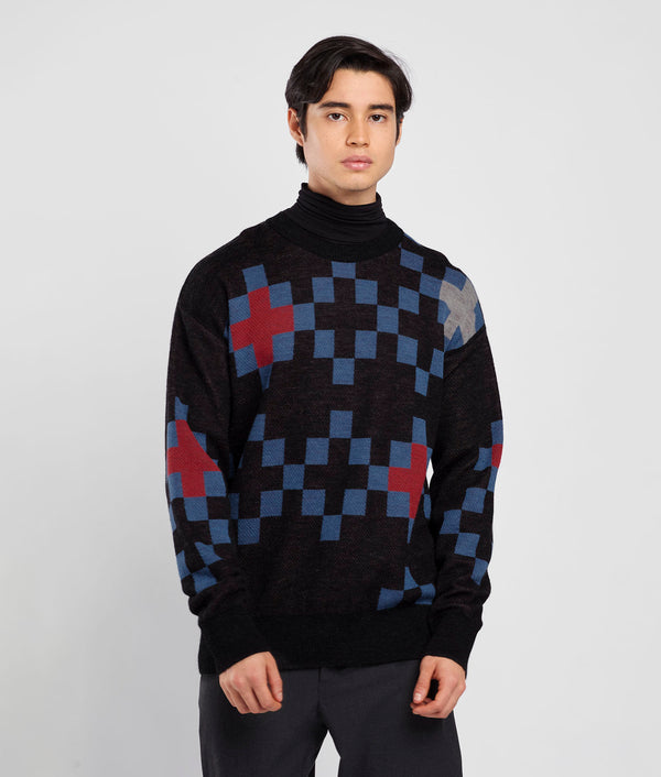 Chompa Cross Jacquard