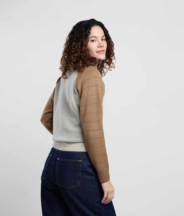 Chompa Jacquard y Texturas