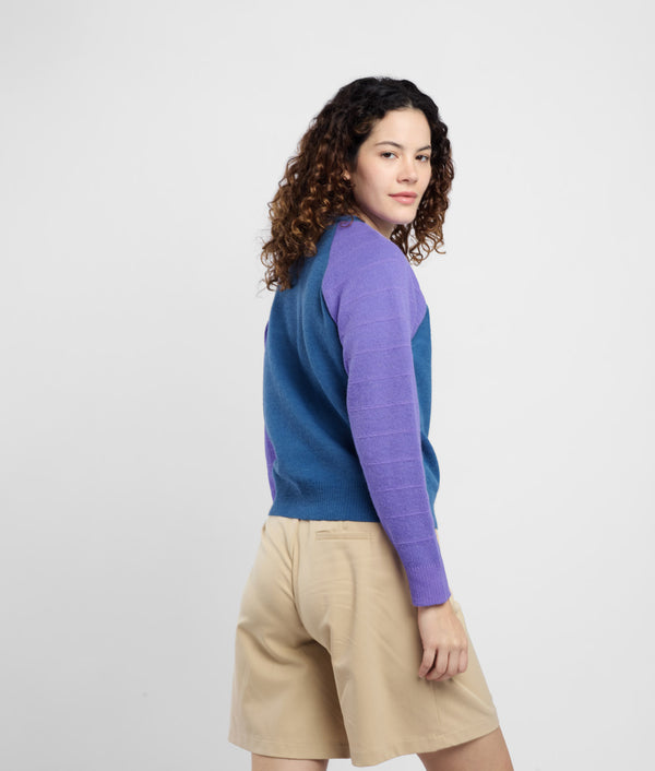 Chompa Jacquard y Texturas