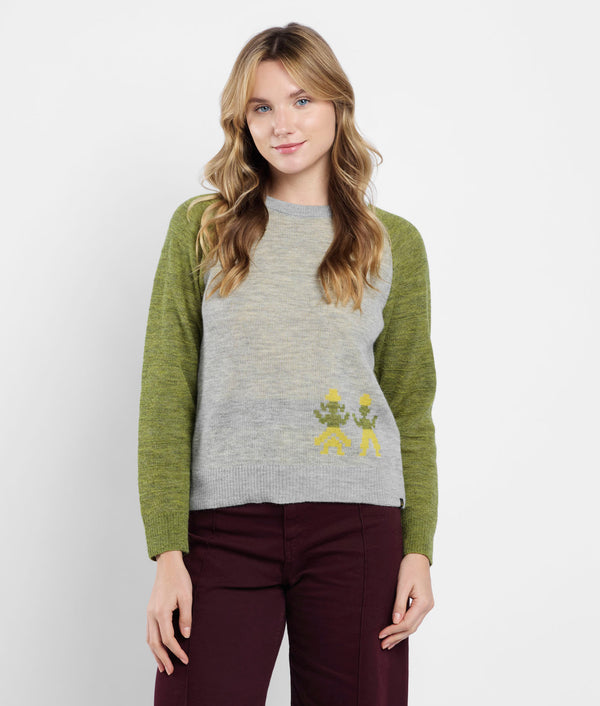 Chompa Jacquard y Texturas
