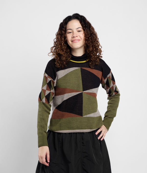 Chompa Jacquard Geoelement