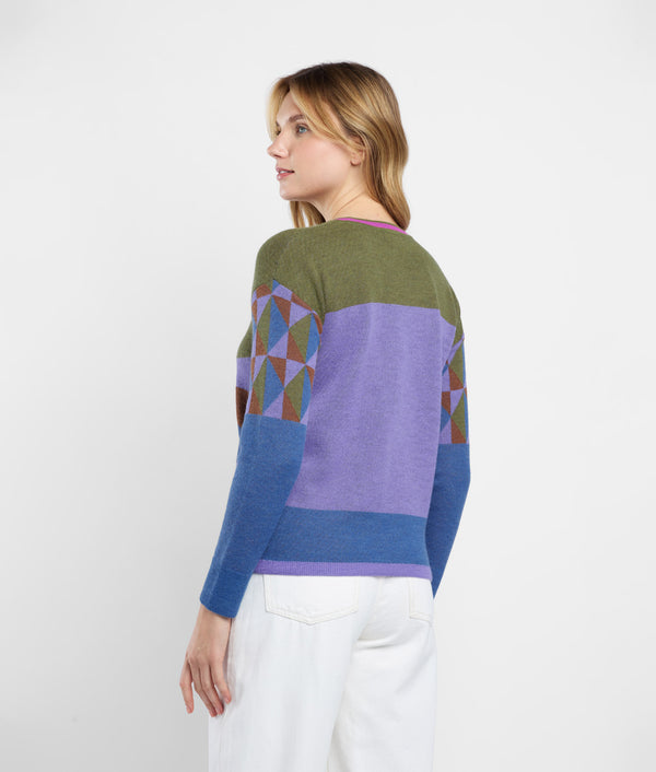 Chompa Jacquard Geoelement