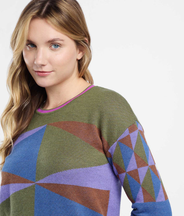 Chompa Jacquard Geoelement