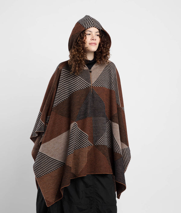 Poncho Con Capucha Simply Geo