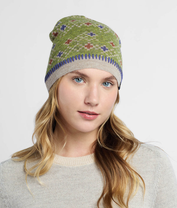 Gorro Jacquard Cross View
