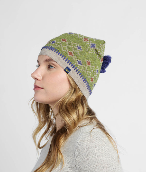 Gorro Jacquard Cross View
