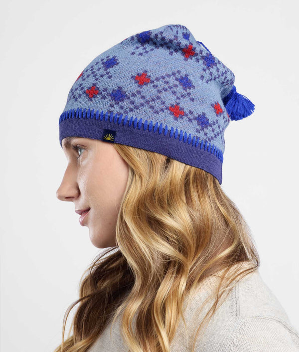 Gorro Jacquard Cross View