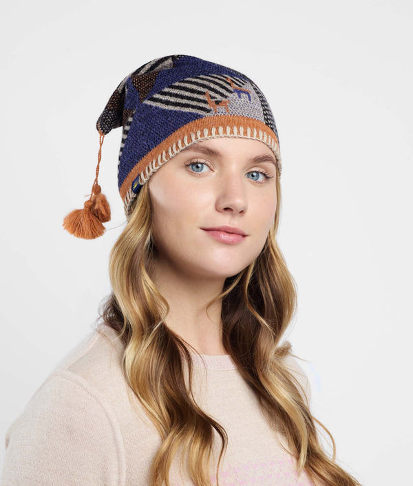 Gorro Geometrico Cuadrado Simple