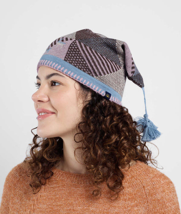 Gorro Geometrico Cuadrado Simple
