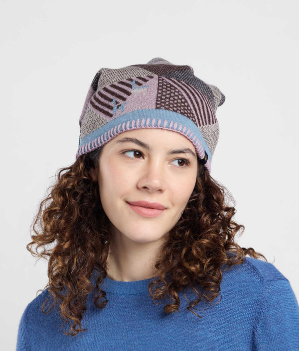 Gorro Geometrico Cuadrado Simple