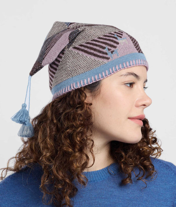 Gorro Geometrico Cuadrado Simple