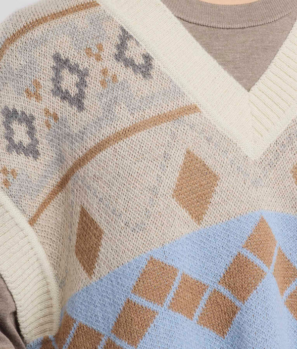 Capa Jacquard Geometrica