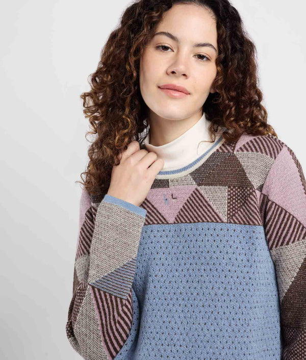 Simply Geometric Jacquard Sweater