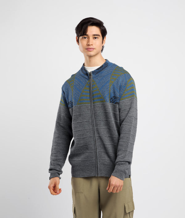 Cardigan Jacquard Active