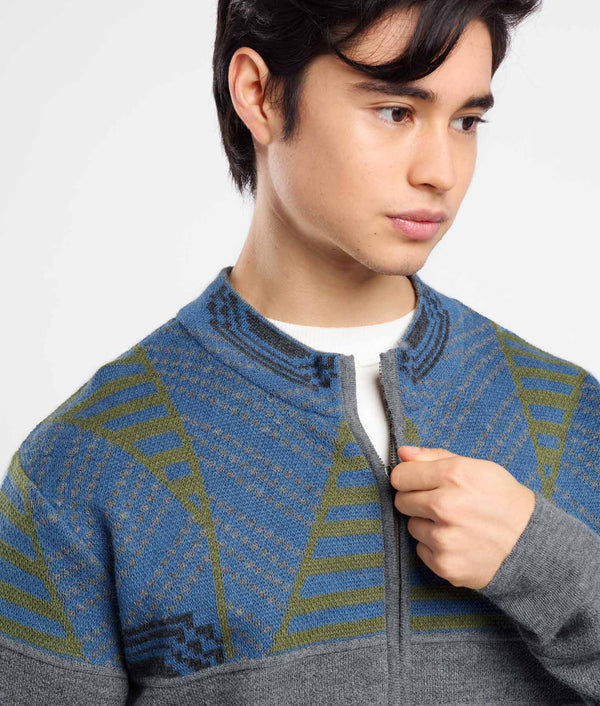 Cardigan Jacquard Active