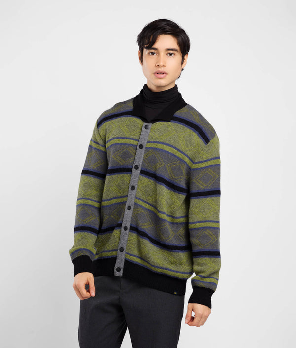 Cardigan Jacquard Yale