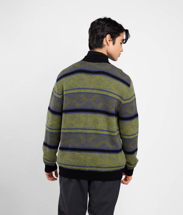Cardigan Jacquard Yale